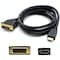 Add-On 3Ft Hdmi 1.3 To Dvi-D Dual Link (24+1 Pin) Male To Male Black Adapter HDMI2DVID3F - alternate 1